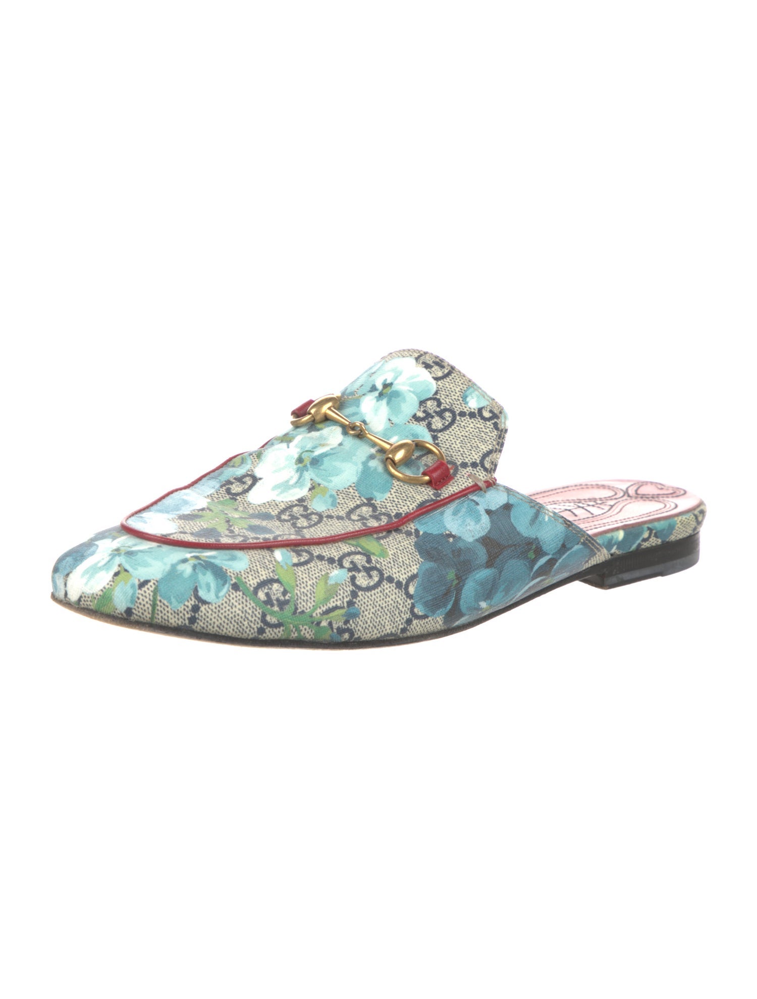 Gucci GG Supreme Mules
