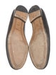 Gucci Web Accent Leather Loafers