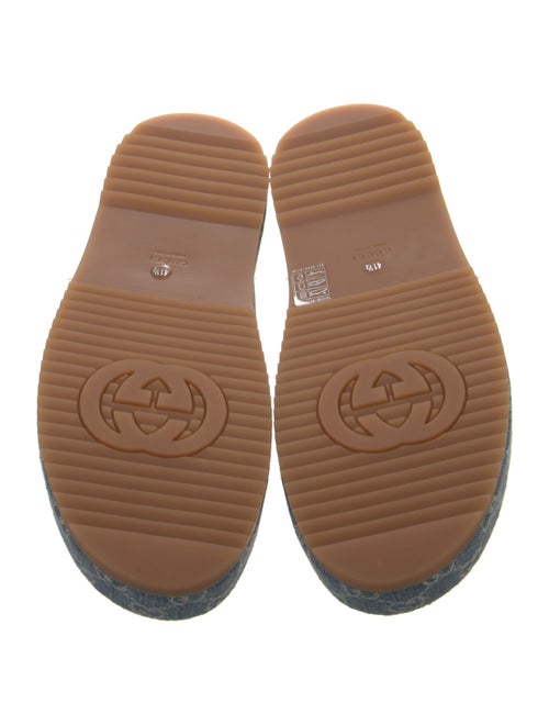 Gucci GG Denim Denim Slides