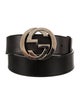 Gucci Interlocking G Logo Leather Waist Belt