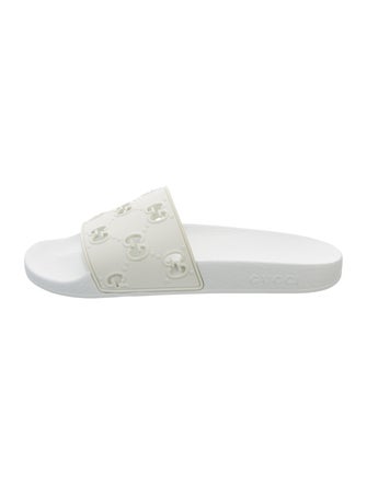 Gucci GG Signature Rubber Slides