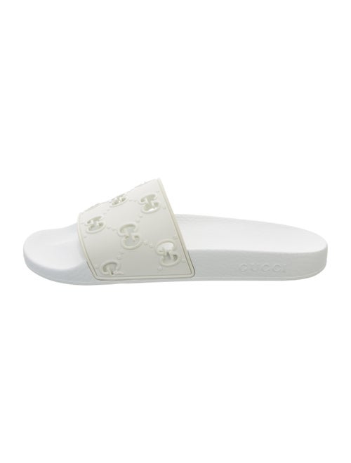 Gucci GG Signature Rubber Slides