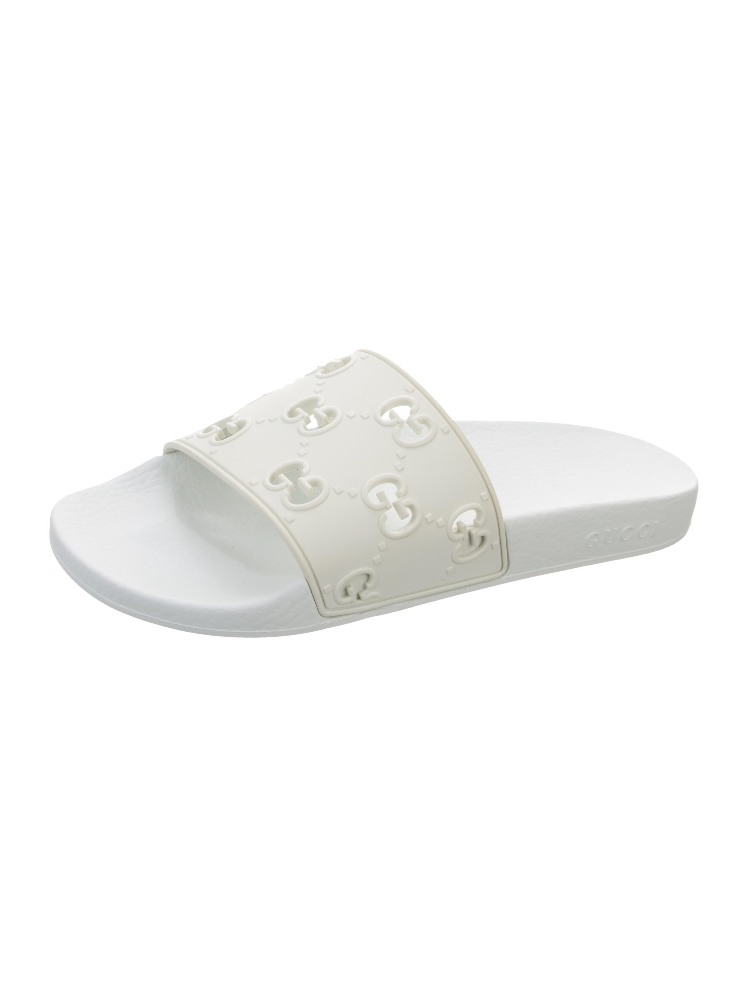 Gucci GG Signature Rubber Slides