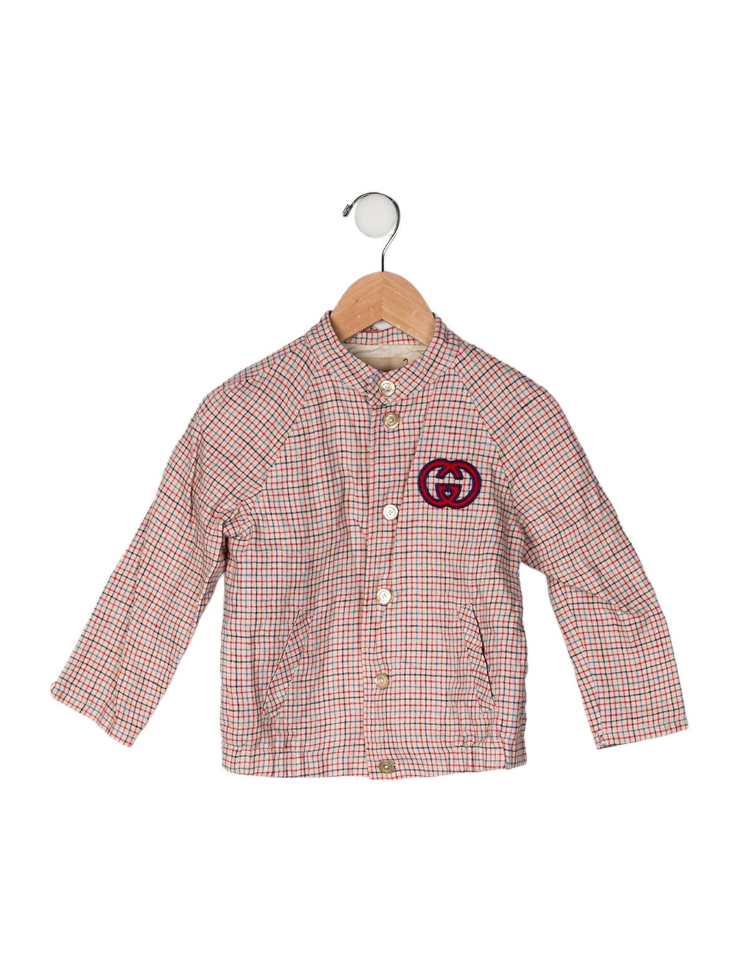 Gucci Logo Patch Printed Jacket