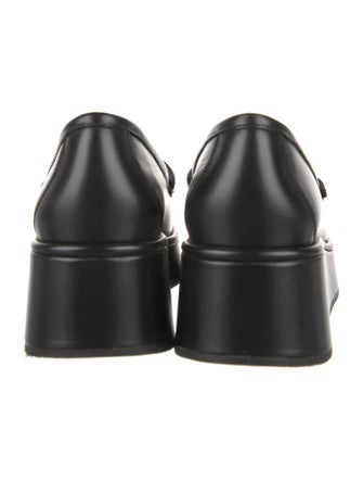 Gucci Horsebit Accent Leather Loafers