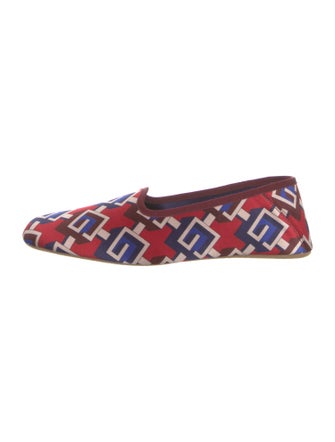 Gucci Satin Printed Slippers