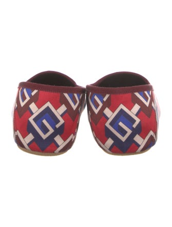 Gucci Satin Printed Slippers