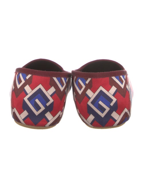 Gucci Satin Printed Slippers