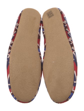 Gucci Satin Printed Slippers