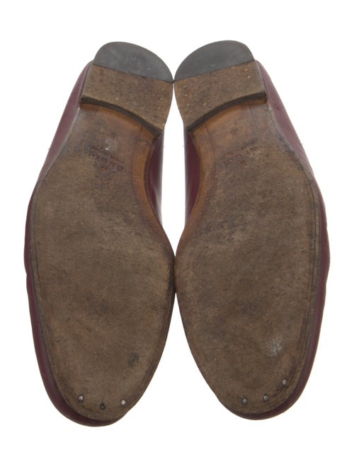 Gucci Horsebit Accent Leather Loafers