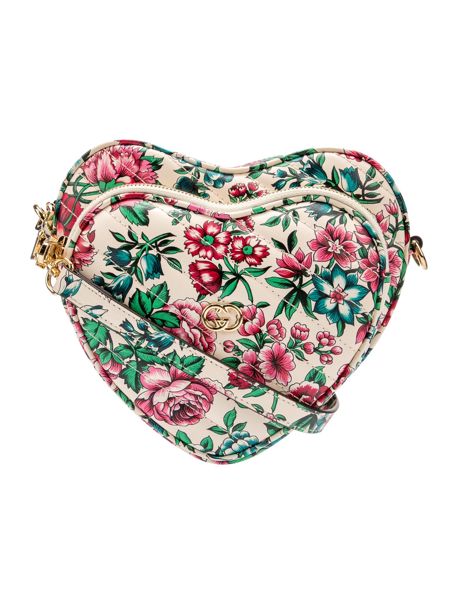 Gucci Leather Heart Mini