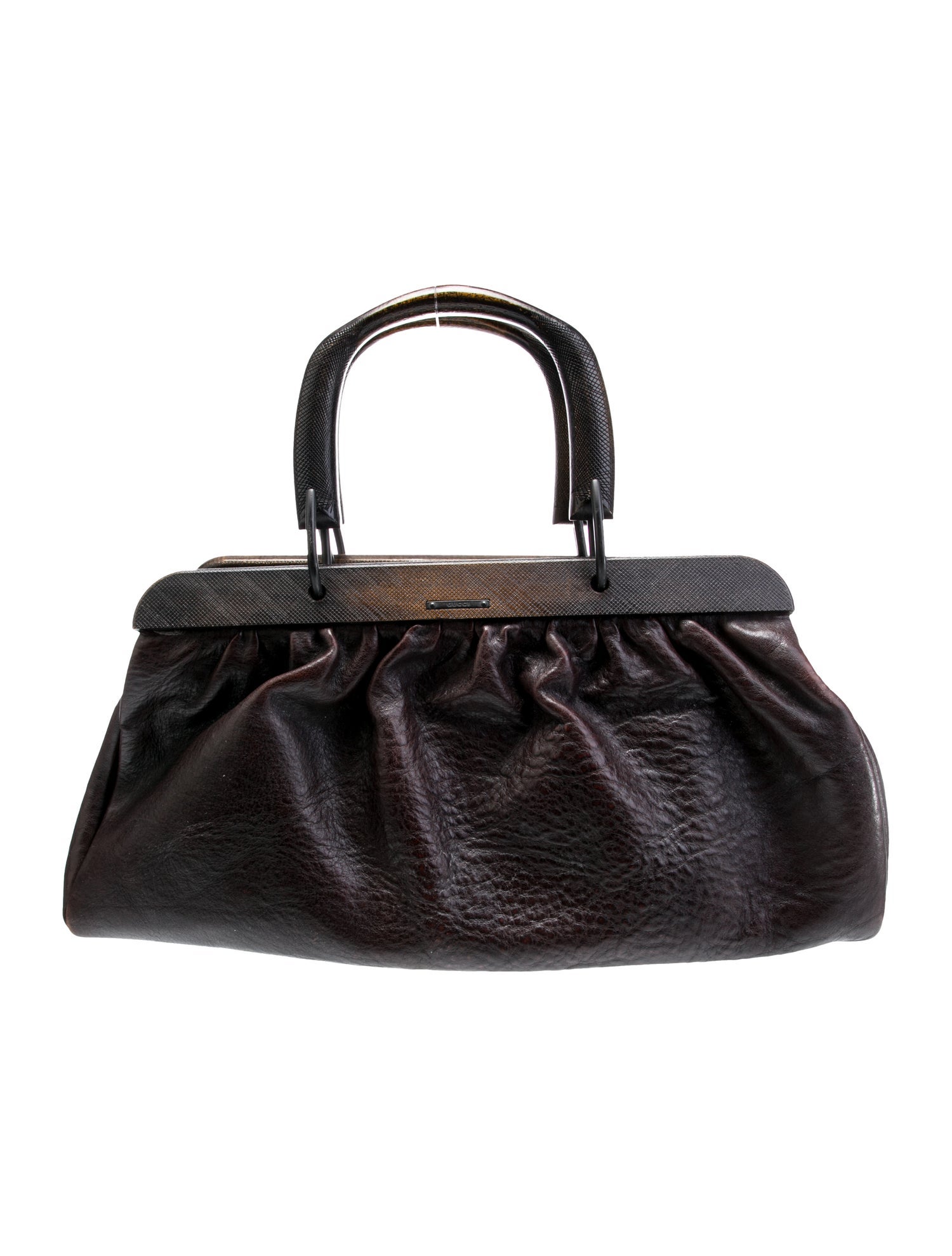 Gucci Leather Top Handle Bag