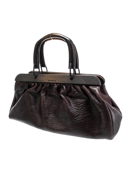 Gucci Leather Top Handle Bag