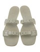 Gucci Rubber Chain-Link Accents Slides