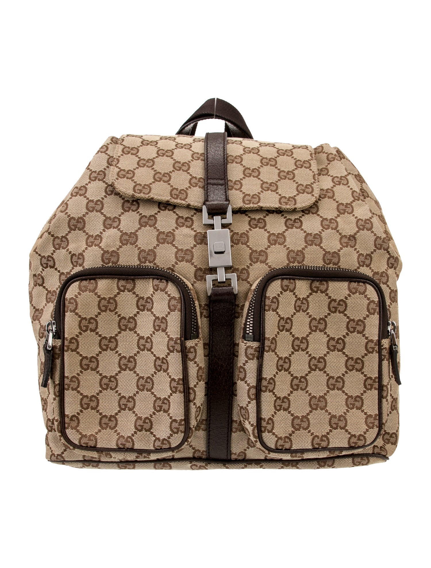 Gucci GG Canvas Backpack Vintage