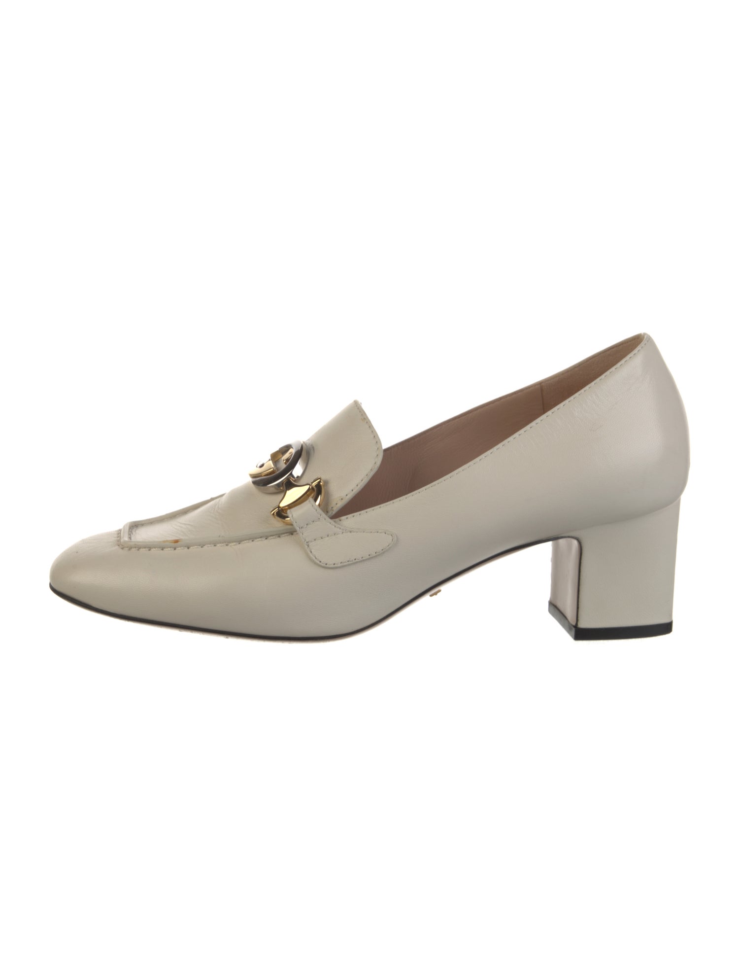 Gucci Interlocking G Horsebit Leather Pumps