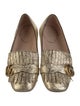 Gucci Double G Logo Leather Loafers