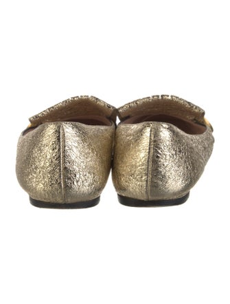 Gucci Double G Logo Leather Loafers