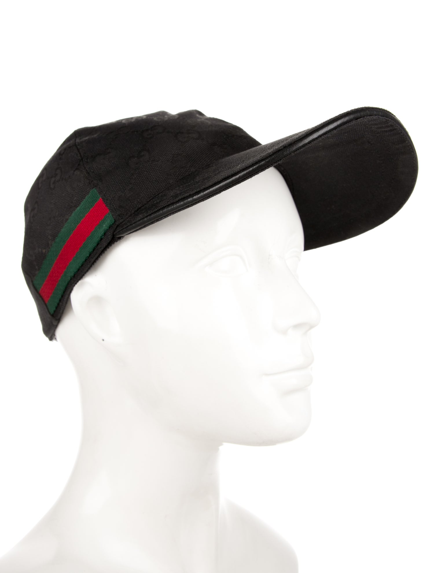 Gucci Web Trim Monogram Hat