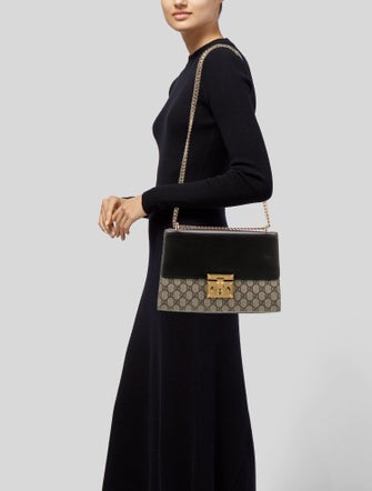 Gucci GG Supreme Padlock Medium