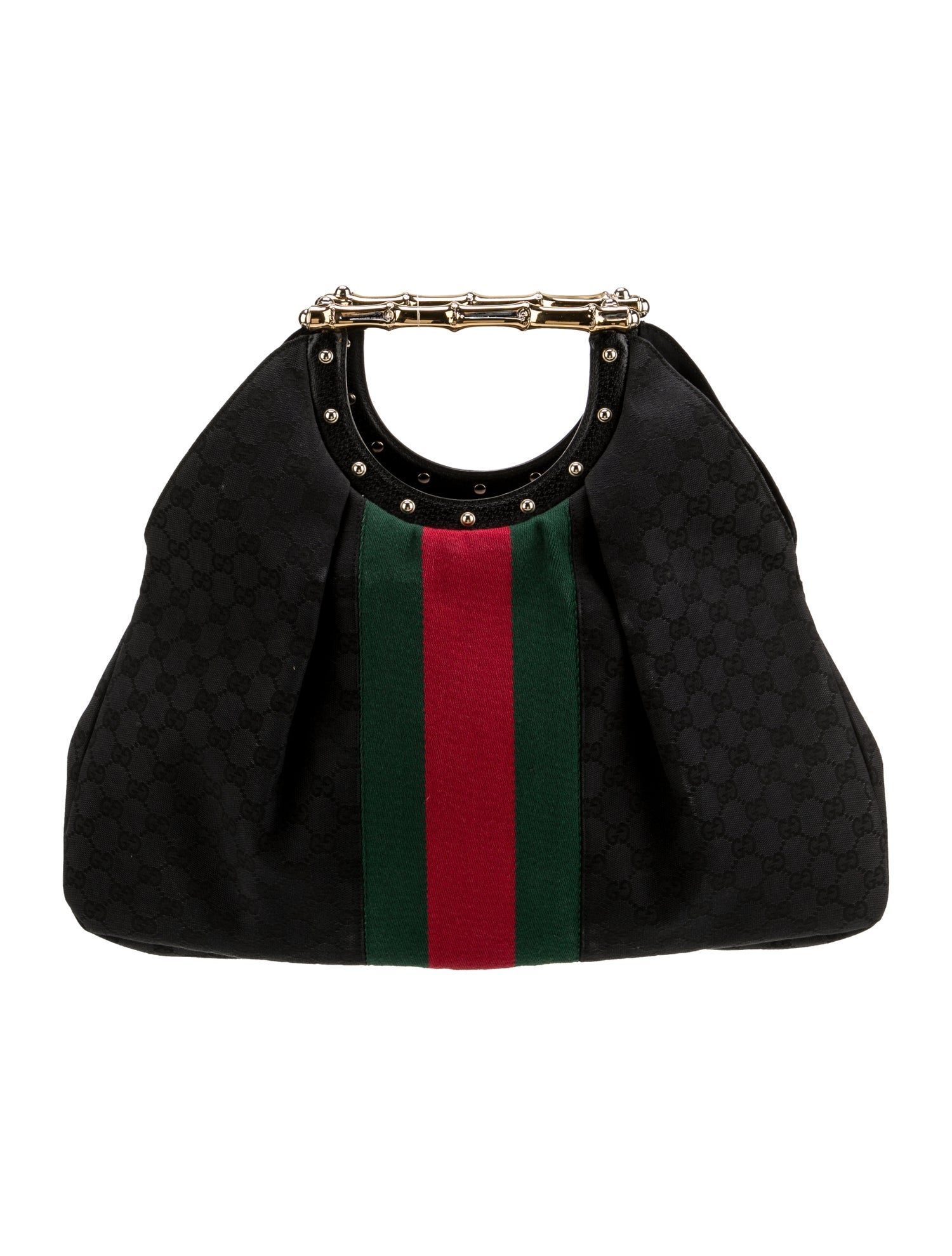 Gucci Web Top Handle Bag