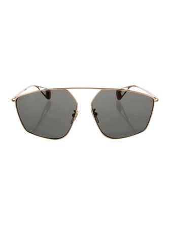 Gucci Square Tinted Sunglasses