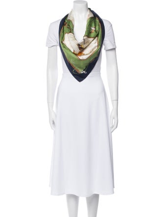 Gucci Silk Printed Scarf