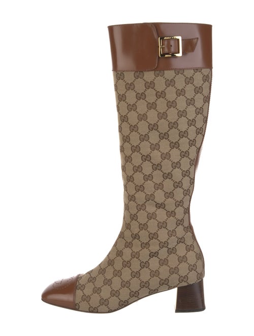 Gucci GG Canvas Canvas Rain Boots