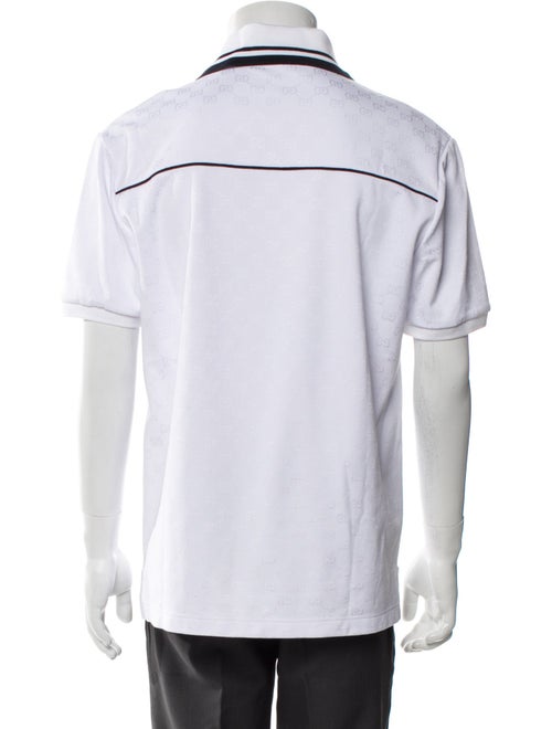 Gucci GG Logo Collar Polo Shirt