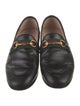Gucci Jordaan Web Accent Loafers