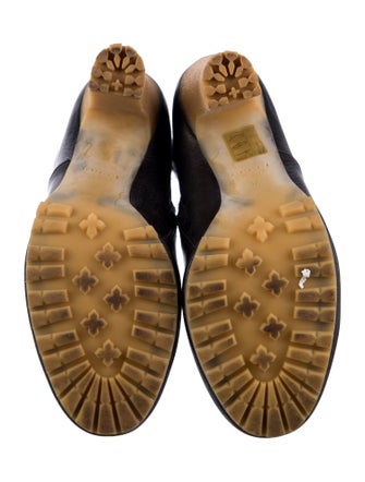 Gucci Interlocking G Logo Leather Boots