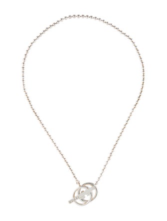 Gucci Interlocking G Britt Toggle Necklace