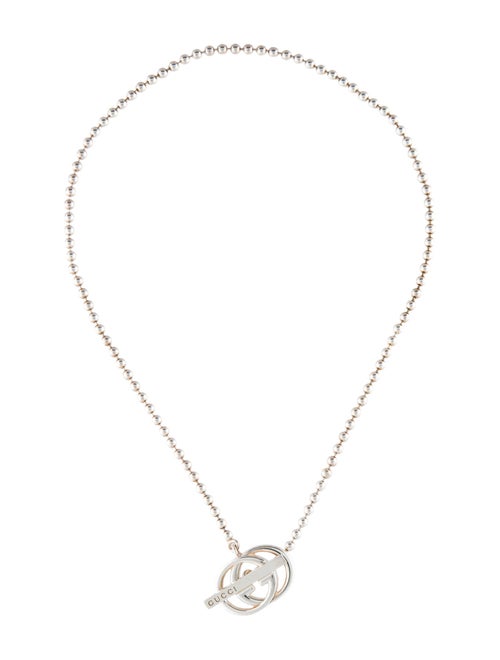 Gucci Interlocking G Britt Toggle Necklace