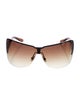 Gucci Hysteria Accent Shield Sunglasses