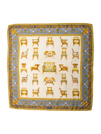 Gucci Silk Printed Scarf