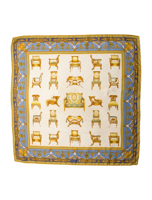 Gucci Silk Printed Scarf