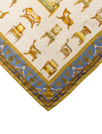 Gucci Silk Printed Scarf