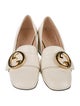 Gucci Interlocking G Logo Leather Pumps