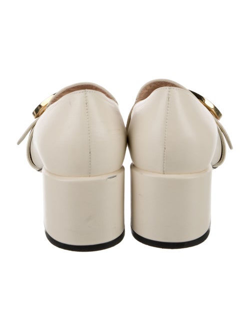 Gucci Interlocking G Logo Leather Pumps