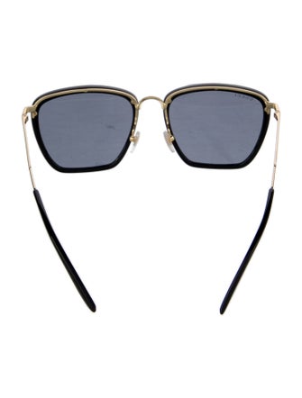 Gucci Interlocking G Logo Square Sunglasses