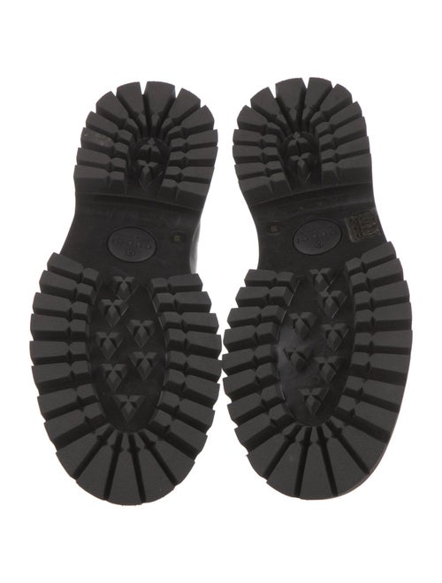 Gucci Horsebit Accent Leather Loafers