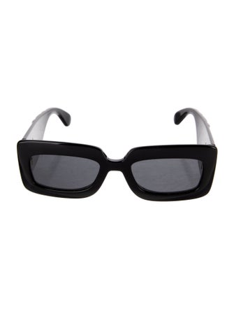 Gucci Double G Logo Square Sunglasses