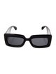 Gucci Double G Logo Square Sunglasses
