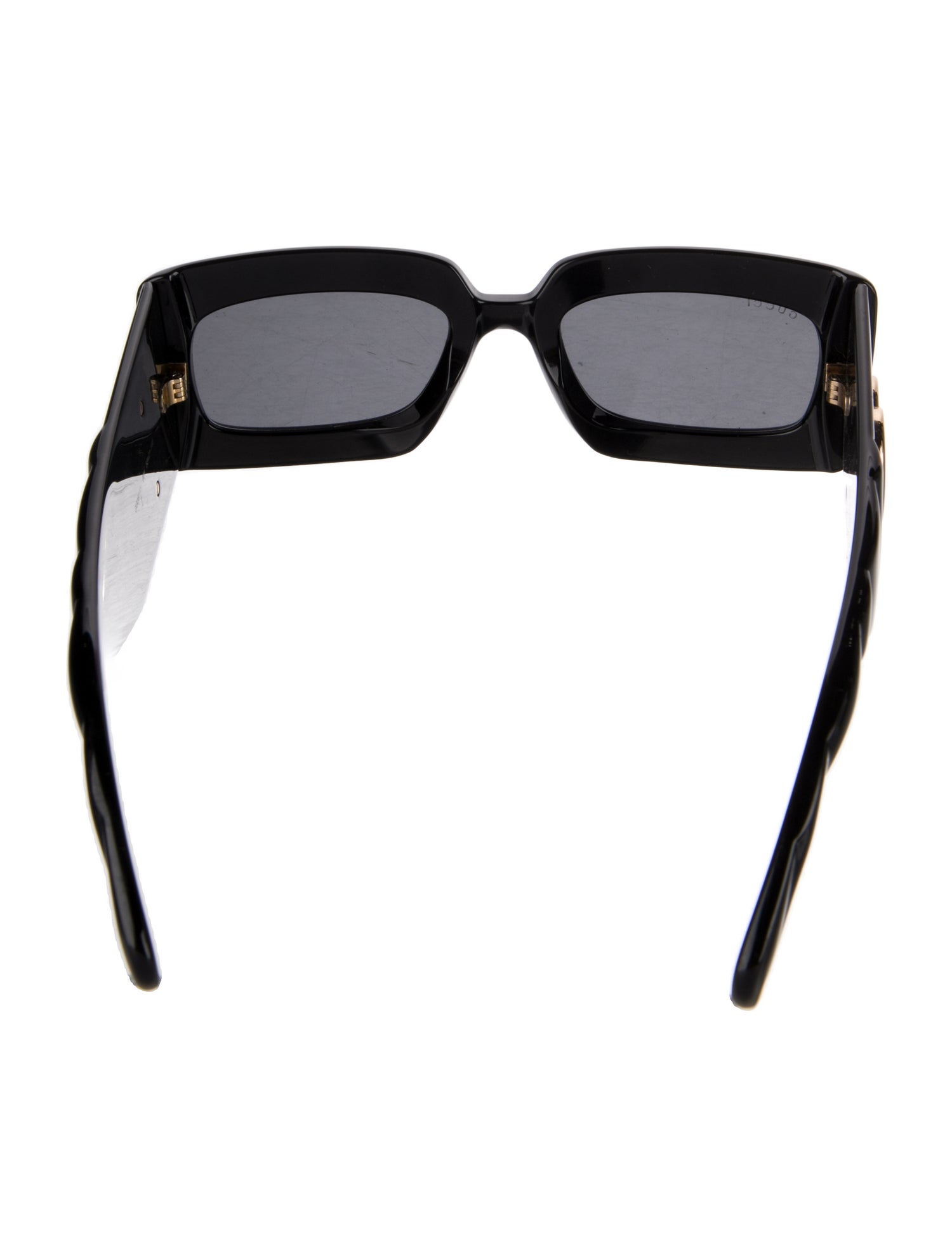 Gucci Double G Logo Square Sunglasses