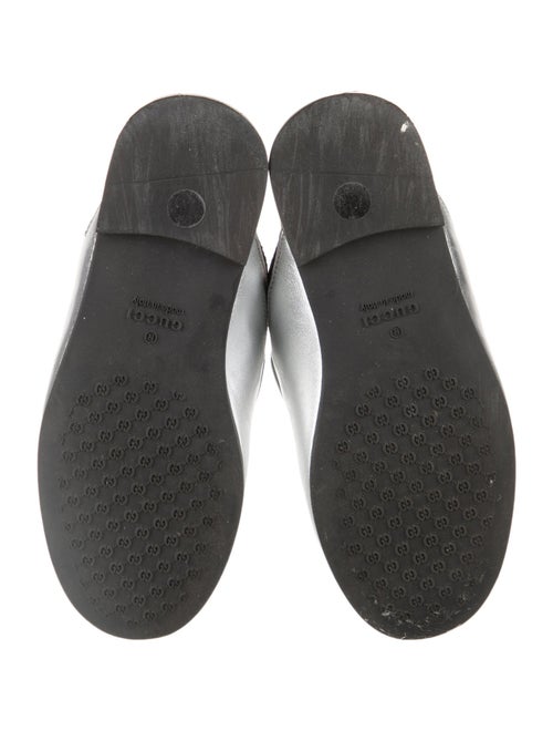 Gucci Kids Metallic Loafer Mules