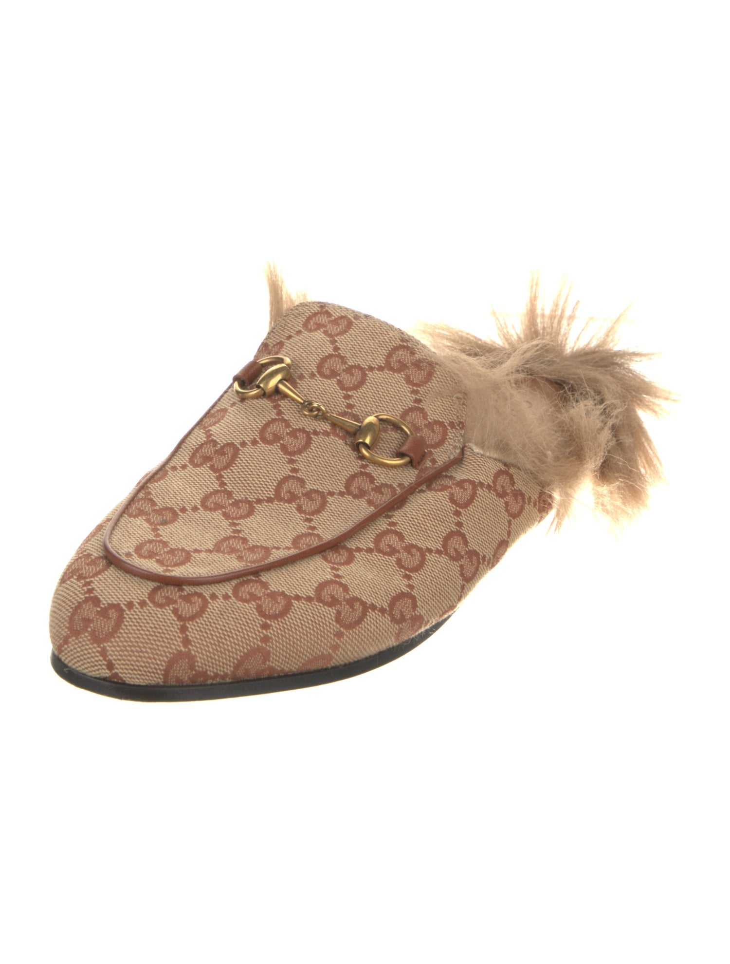 Gucci GG Canvas Canvas Mules