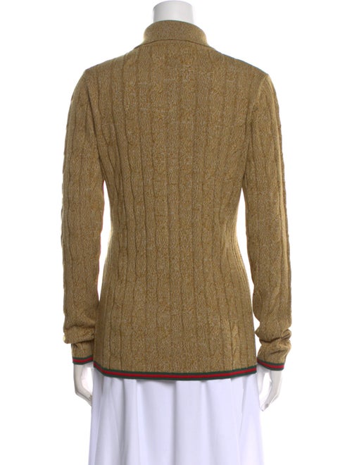 Gucci Wool Mock Neck Sweater