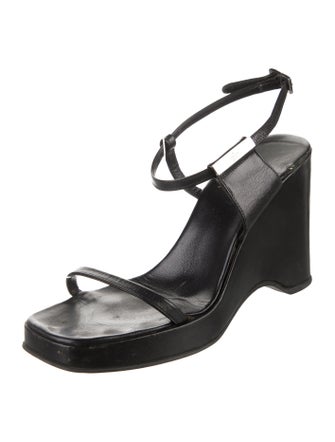 Gucci Leather Slingback Sandals