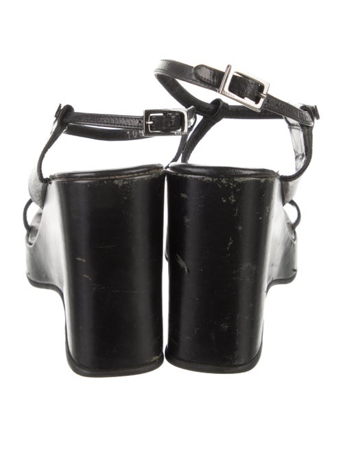 Gucci Leather Slingback Sandals