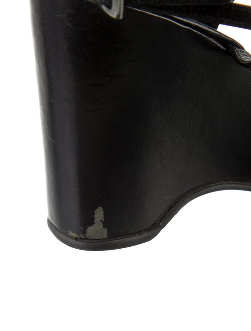 Gucci Leather Slingback Sandals